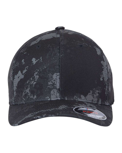 Unisex Wooly 6-Panel Cap - Poseidon Black