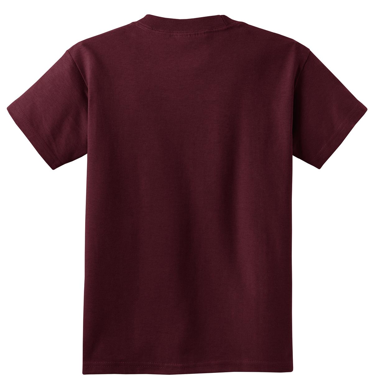 Youth Essential Tee - Athletic Maroon