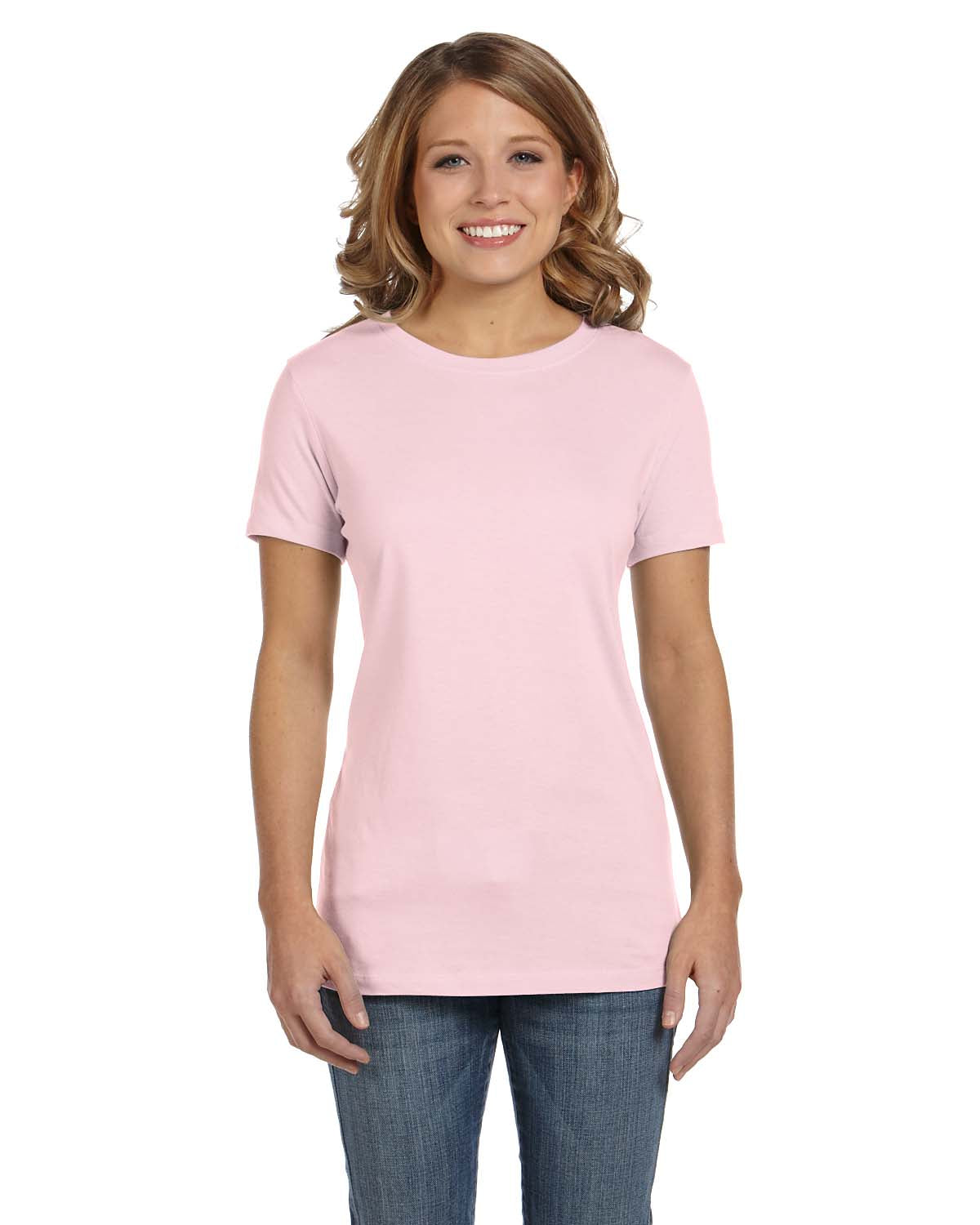 Women's Jersey Tee - Soft Pink