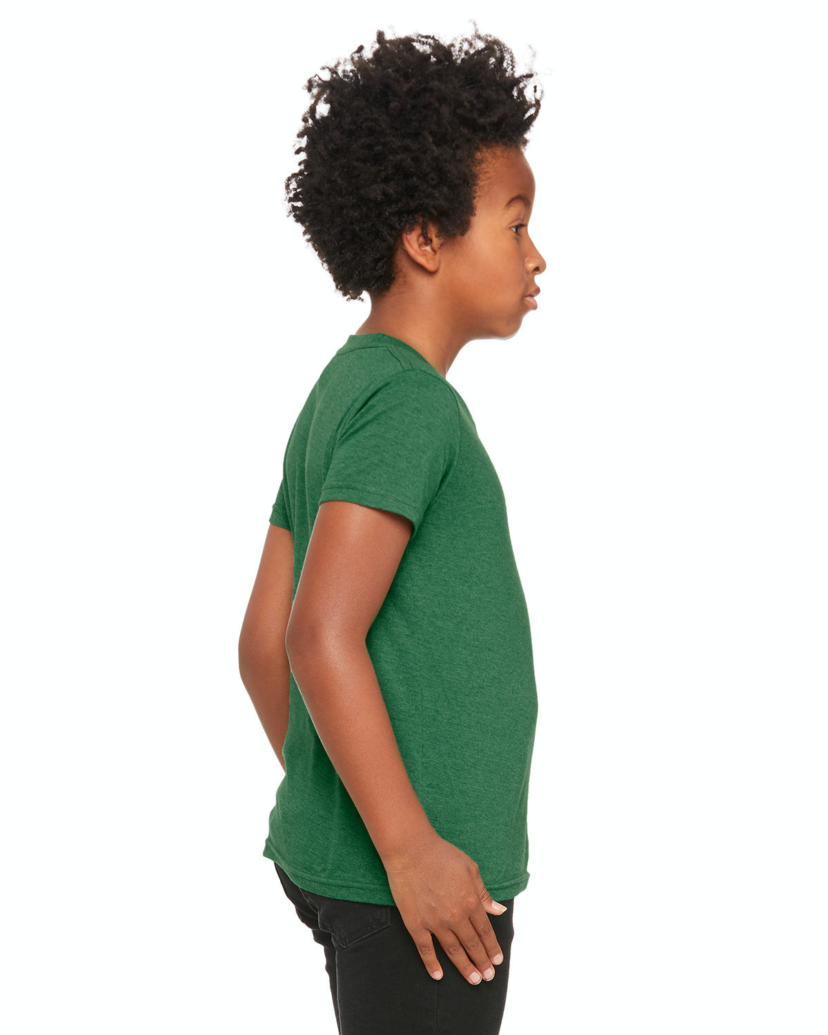 Youth Jersey T-Shirt - Heather Grass Green