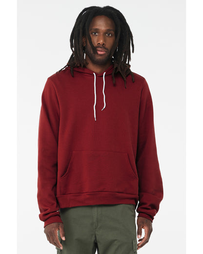 Unisex Sponge Fleece Pullover Hoodie - Cardinal
