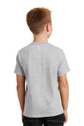 Youth Core Cotton Tee - Ash