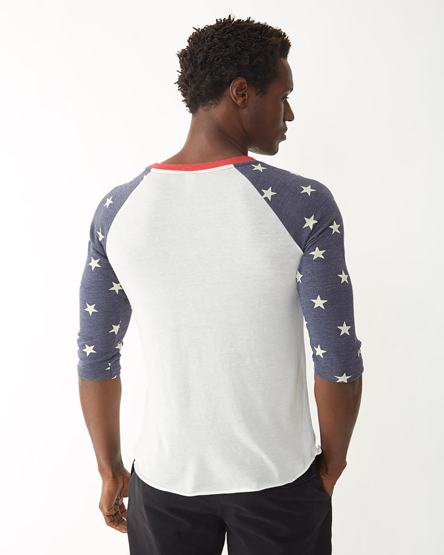 Unisex Baseball Eco-Jersey��� T-Shirt - Stars