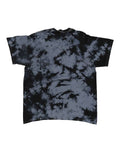 Crystal Tie Dye T-Shirt - Black / Gray