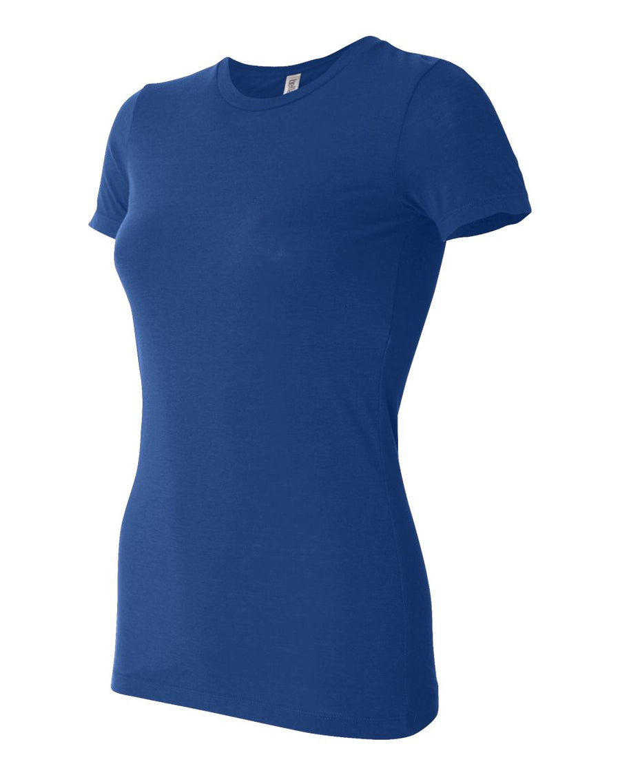 Women's Cotton/Polyester Tee - True Royal