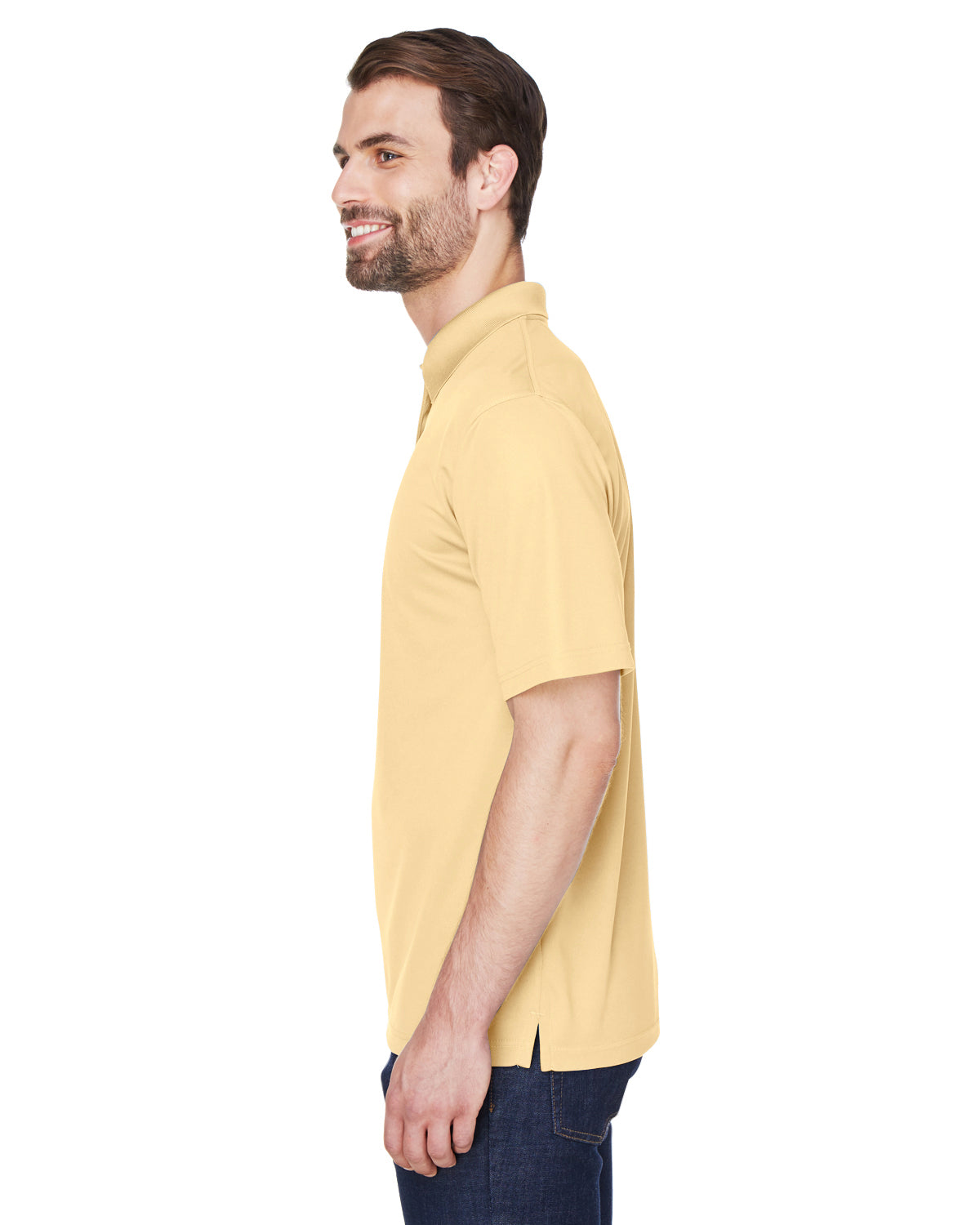 Men's Cool & Dry Mesh Piqué Polo - Yellow Haze