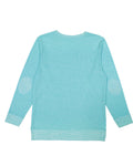 Harborside Melange French Terry Pullover - Caribbean Melange