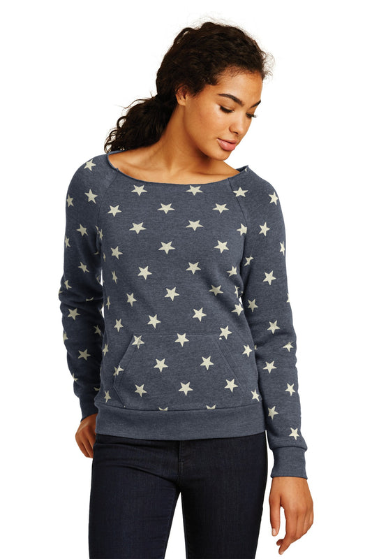 Women's Maniac Eco-Fleece Sweatshirt - Stars