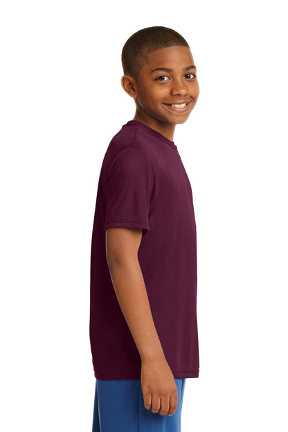 Youth PosiCharge Competitor Tee - Maroon