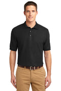 Unisex Silk Touch Polo - Black