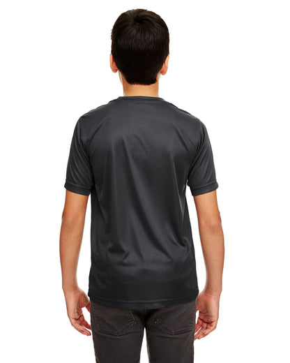 Youth Cool & Dry Sport Performance Interlock T-Shirt - Black