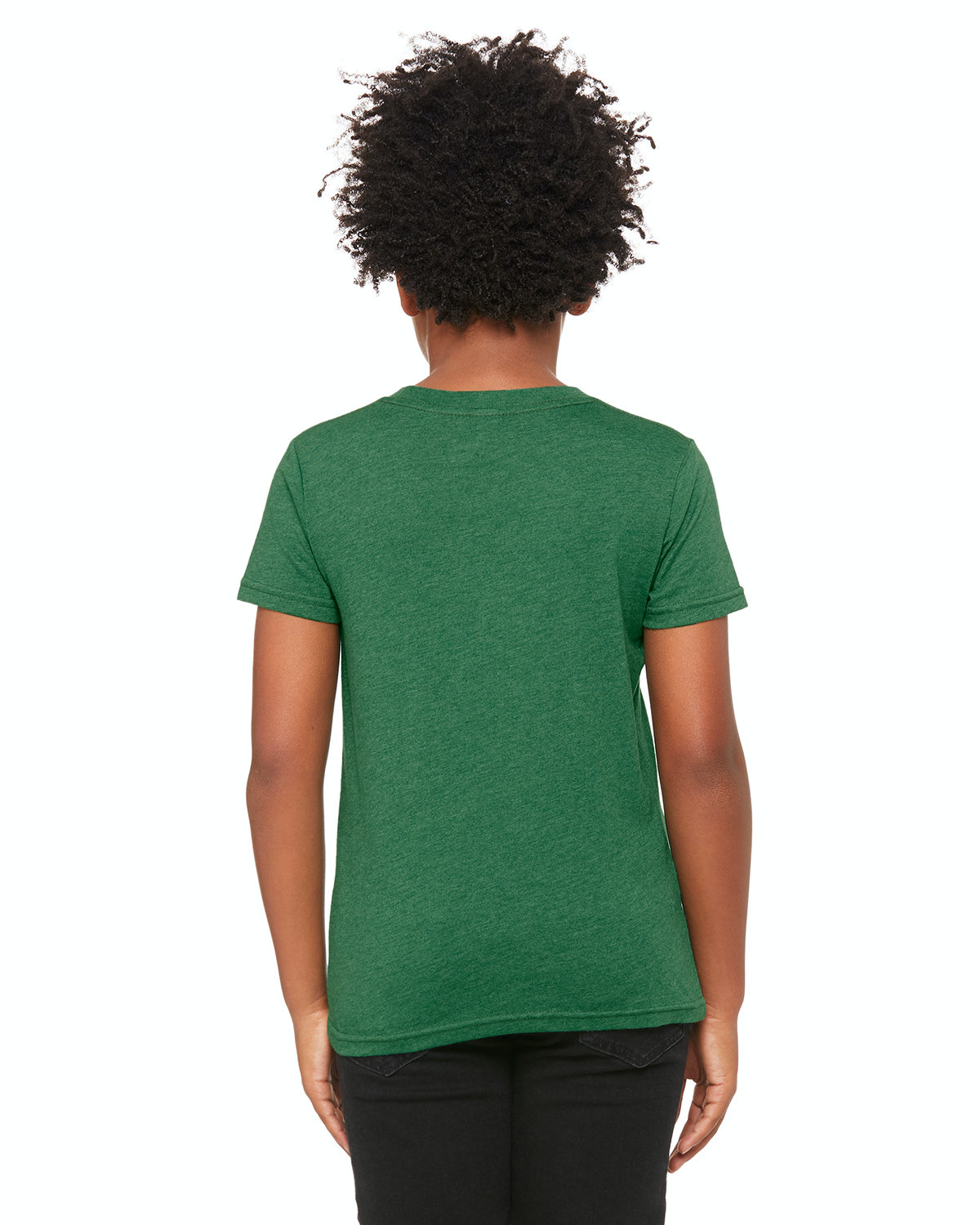 Youth Jersey T-Shirt - Heather Grass Green