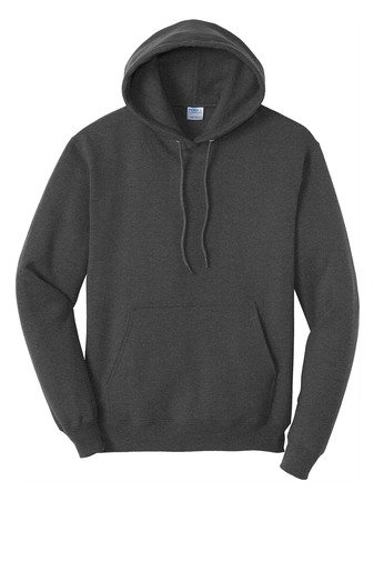 Unisex Tall Core Fleece Pullover Hoodie - Dark Heather Gray