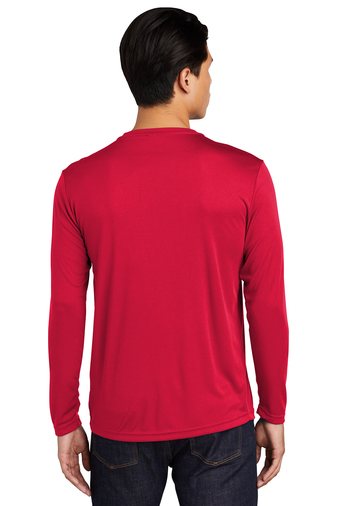 Unisex Long Sleeve PosiCharge Competitor Tee - True Red