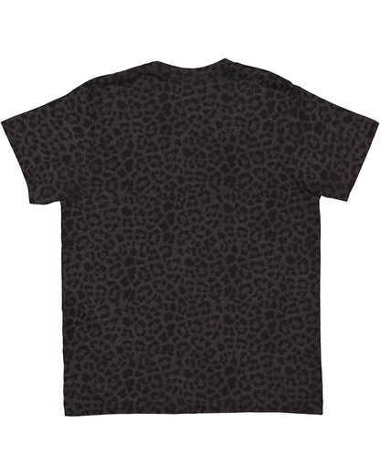 Youth Fine Jersey T-Shirt - Black Leopard