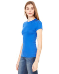 Women's Sheer Mini Rib Short-Sleeve T-Shirt - True Royal