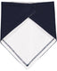 Rabbit Skins 1012RA - Infant Premium Jersey Bandana Bib - Navy / White