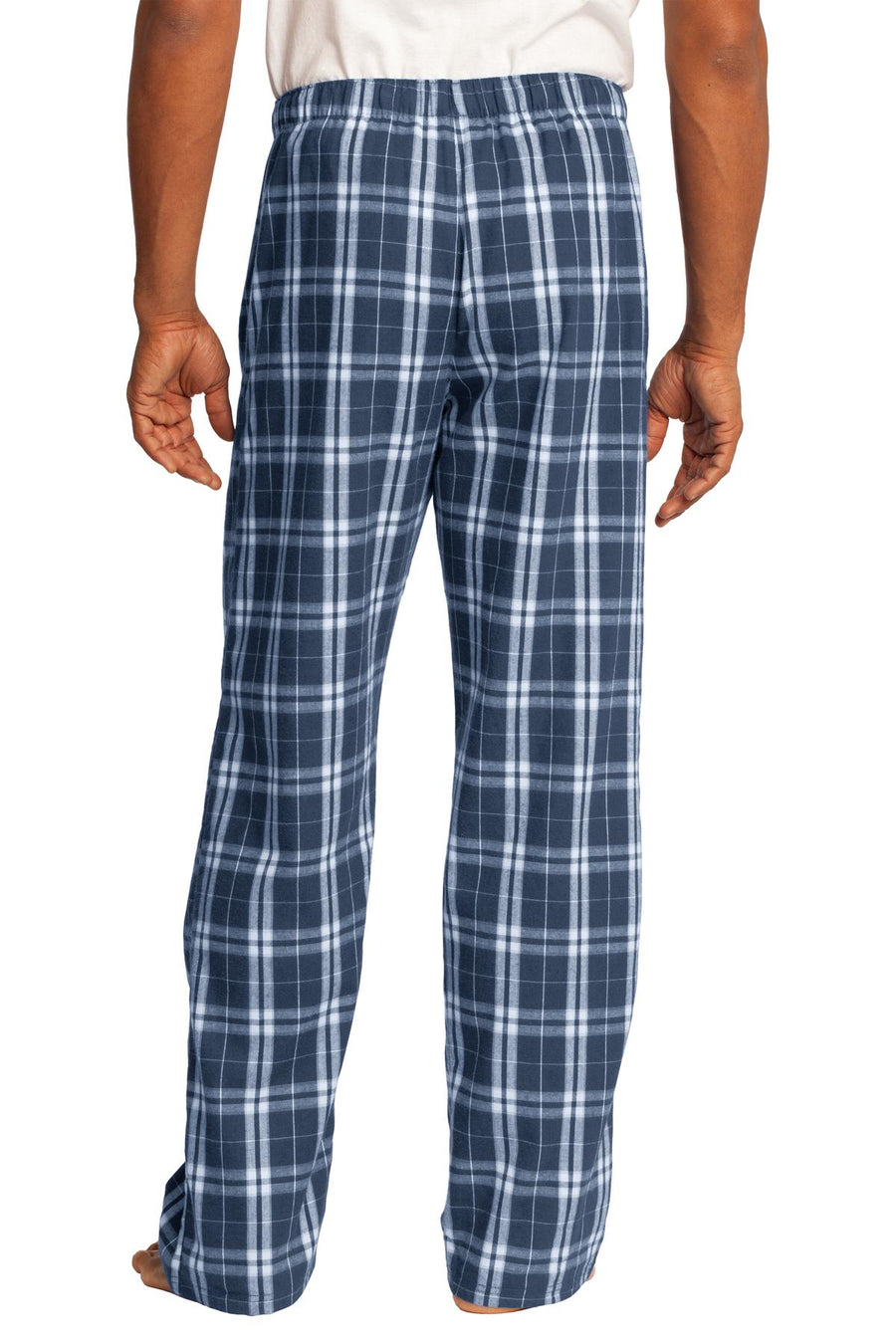 Unisex Flannel Plaid Pant - True Navy