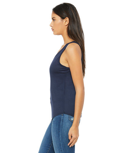 Women's Flowy V-Neck Tank - Midnight