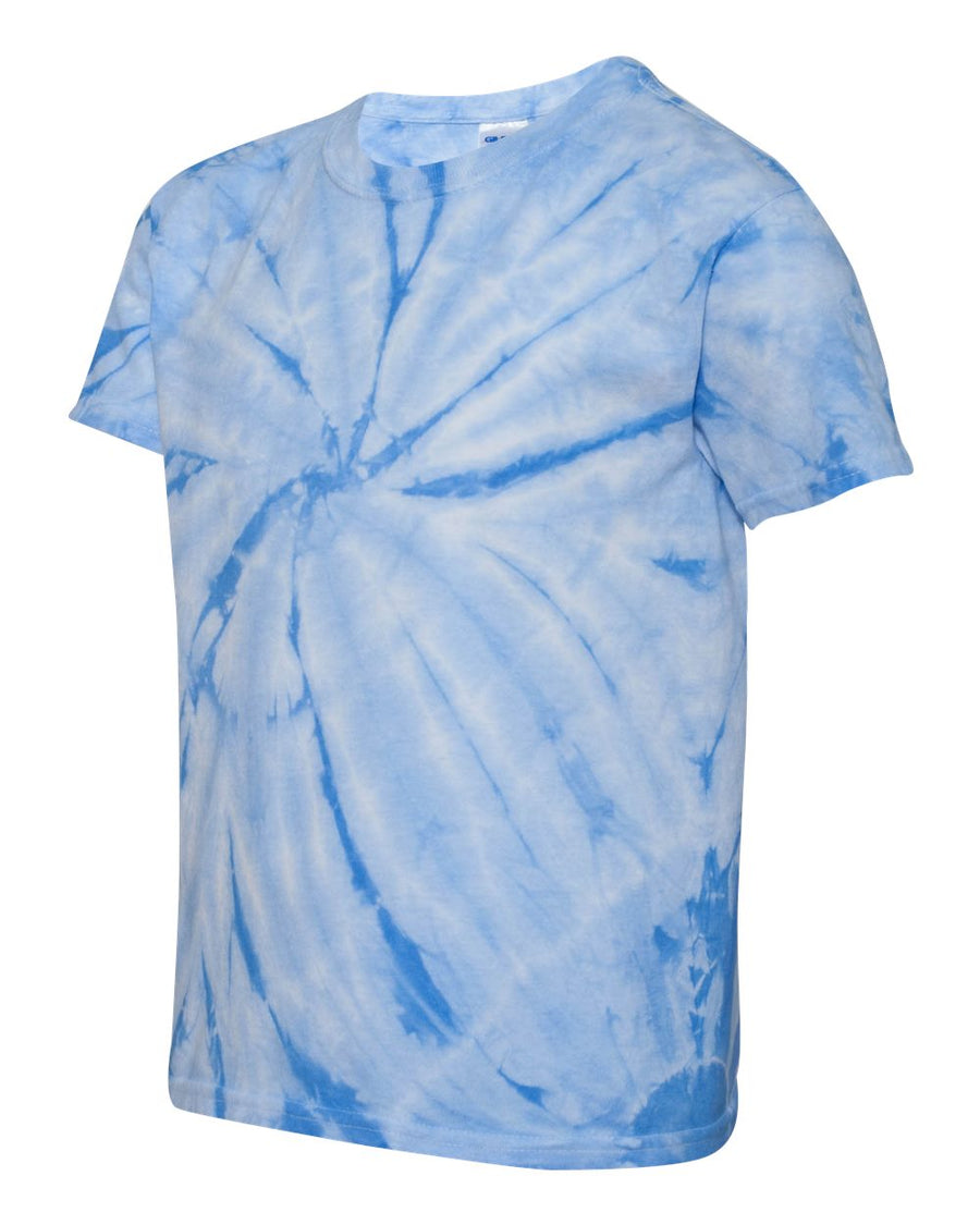 Youth Cyclone Vat-Dyed Pinwheel Short Sleeve T-Shirt - Columbia