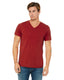 Bella + Canvas 3005 - Unisex Jersey Short-Sleeve V-Neck T-Shirt - Canvas Red