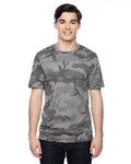 Unisex Double Dry® Interlock T-Shirt - Stone Gray Camo