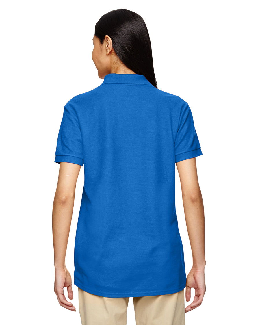 Women's Double Piqué Polo - Royal