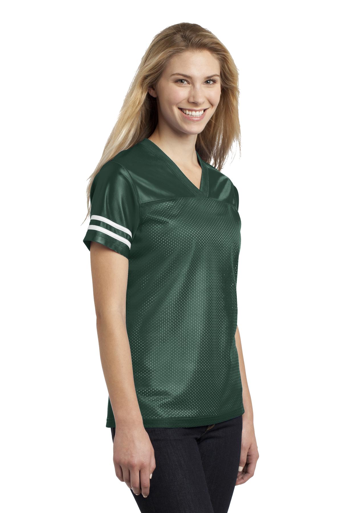 Women's PosiCharge Replica Jersey - Forest Green / White