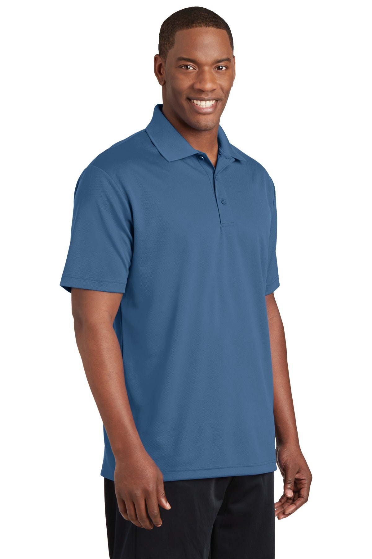 Men's PosiCharge RacerMesh Polo - Dawn Blue