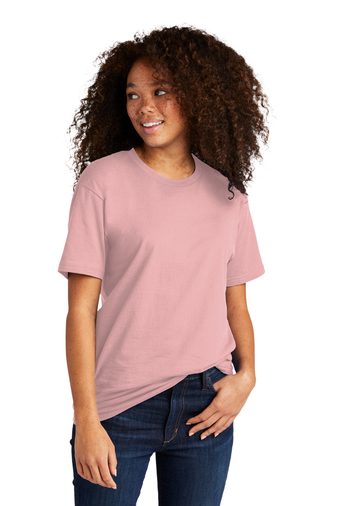 Unisex Cotton T-Shirt - Light Pink