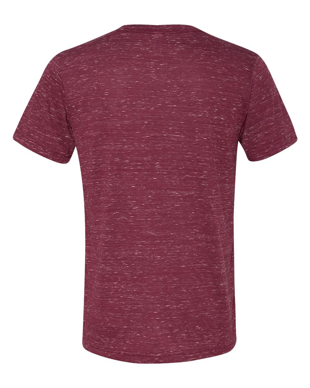 Unisex Jersey Short-Sleeve V-Neck T-Shirt - Maroon Marble