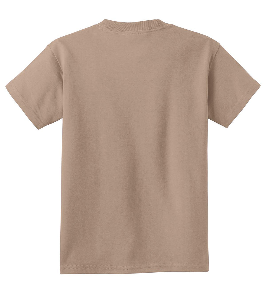 Youth Core Cotton Tee - Sand