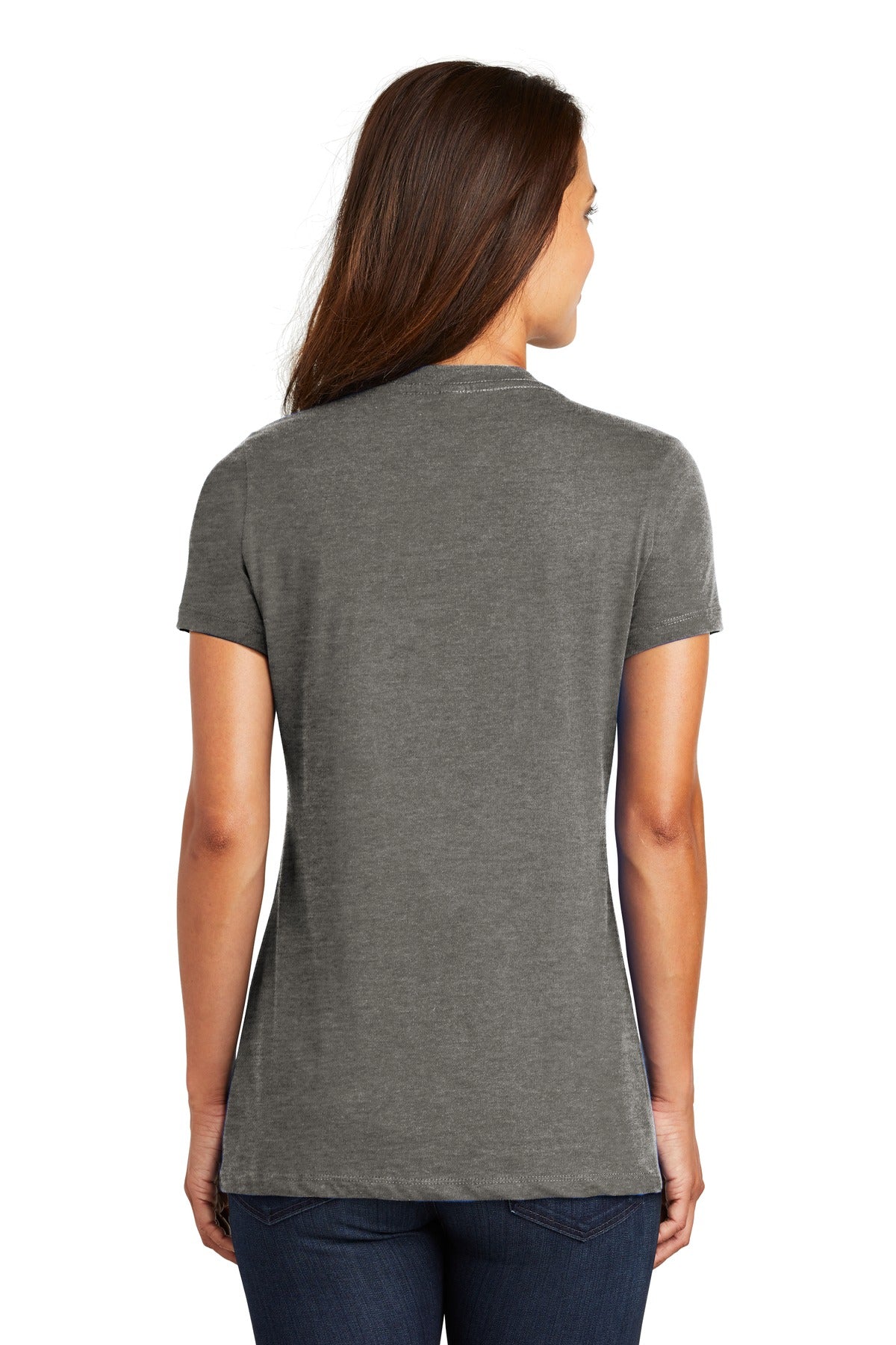 Women's Perfect Weight V-Neck Tee - Heather Charcoal