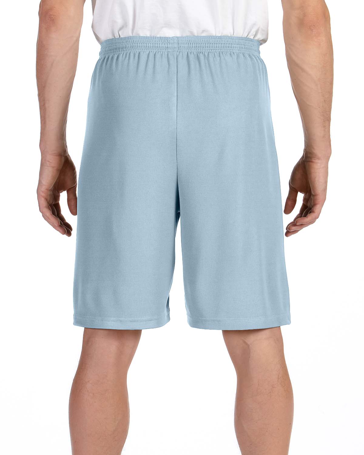 Unisex Mesh 9" Short - Sport Light Blue
