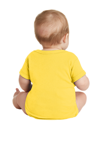 Infant Baby Rib Bodysuit - Yellow