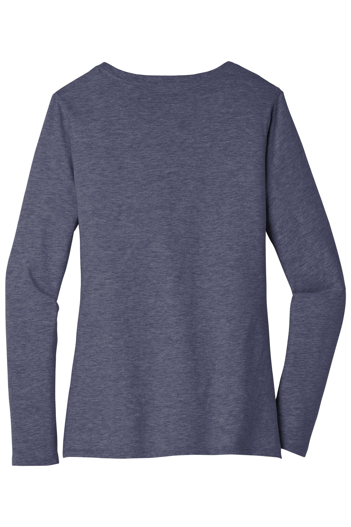 Women's Very Important Tee Long Sleeve V-Neck - Heather Navy