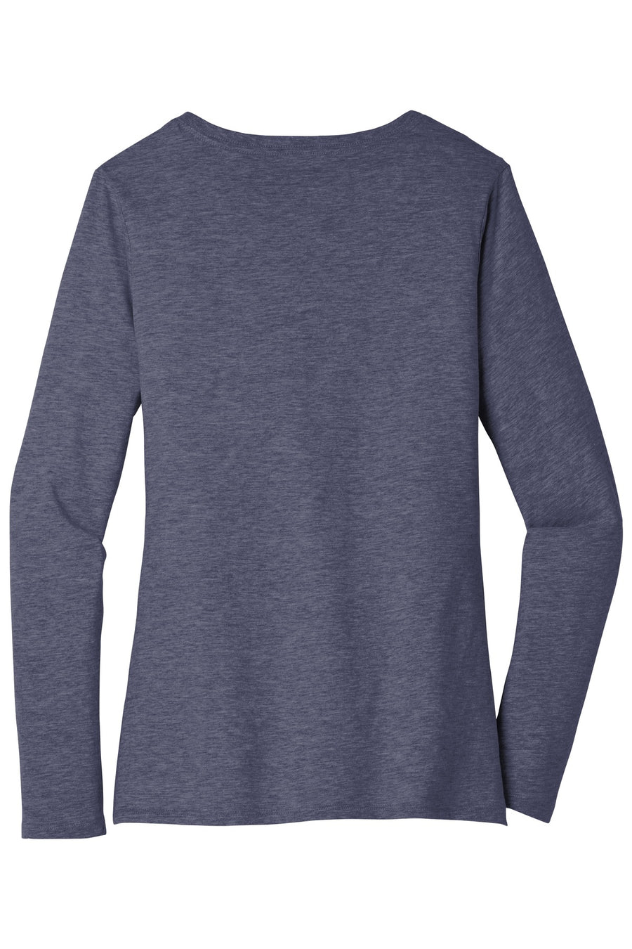 Women's Very Important Tee Long Sleeve V-Neck - Heather Navy