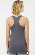 Women's Slim Fit Poly-Rich Racerback Tank - Heather Charcoal