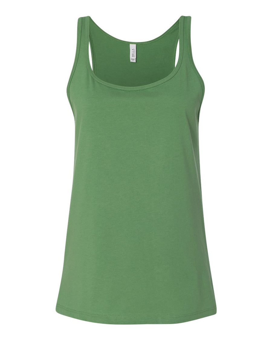 Women's Relaxed Jersey Tank - Leaf