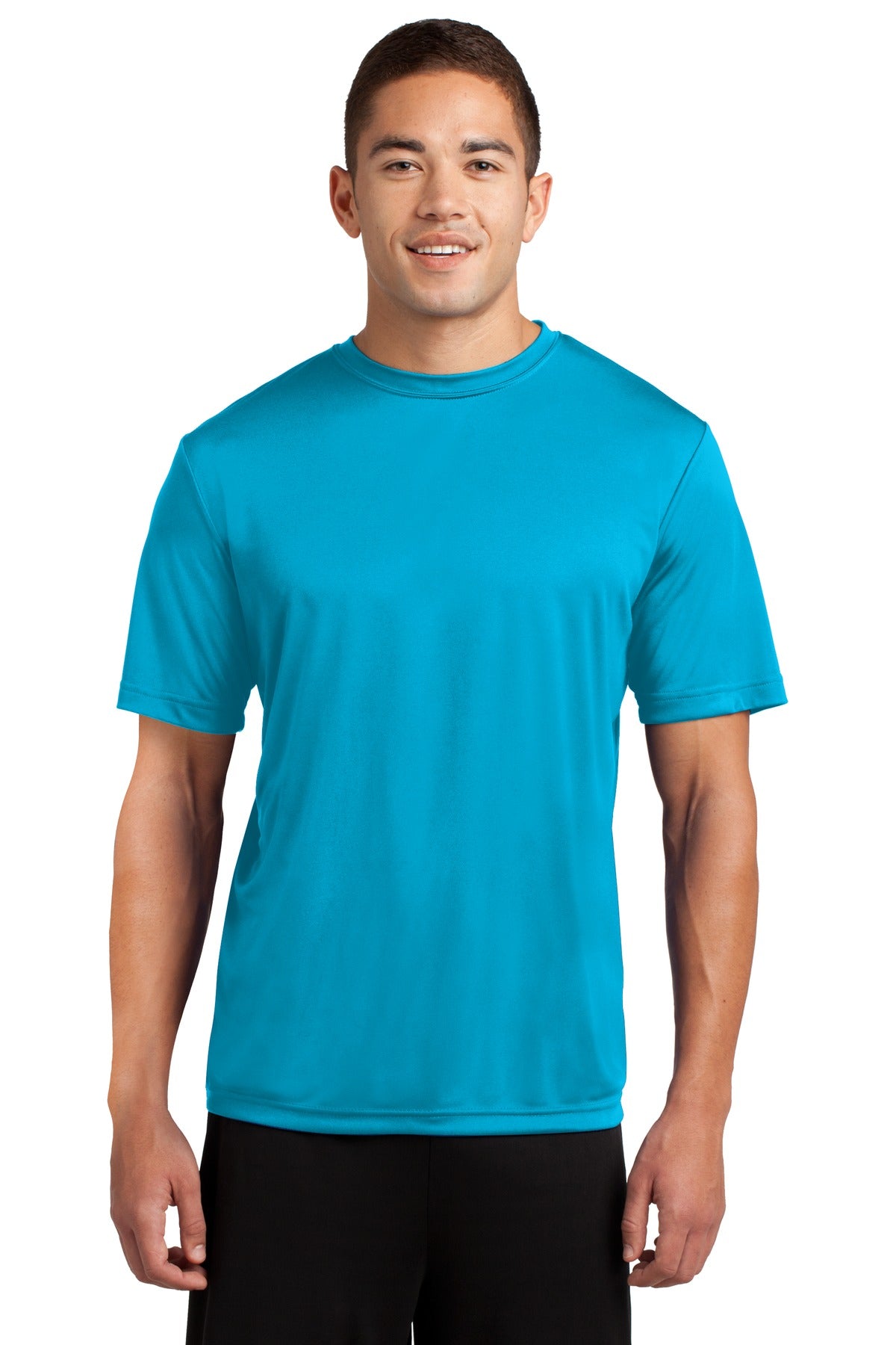 Unisex Tall PosiCharge Competitor Tee - Atomic Blue
