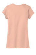 Women's Fitted Very Important Tee - Dusty Peach