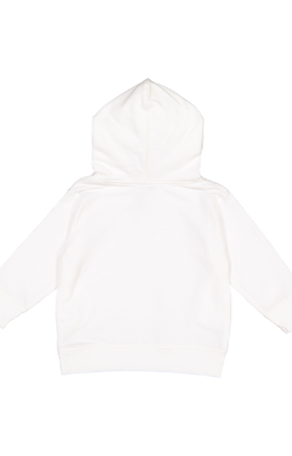 Toddler Pullover Fleece Hoodie - White