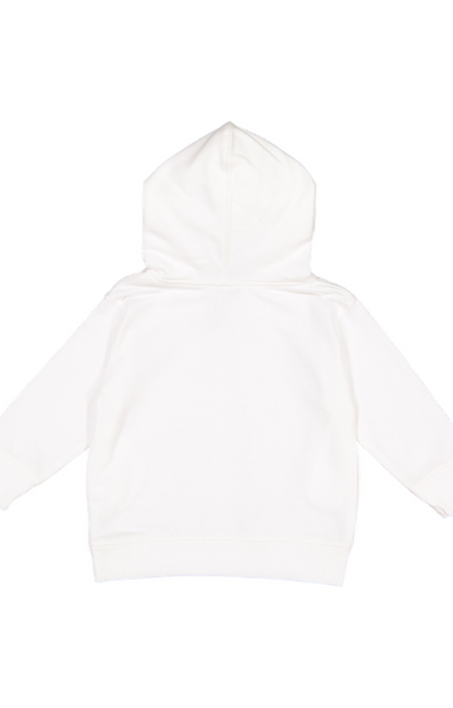 Toddler Pullover Fleece Hoodie - White