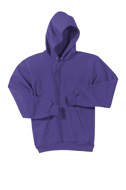 Unisex Tall Essential Fleece Pullover Hoodie - Purple