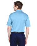 Men's Cool & Dry 8-Star Elite Performance Interlock Polo - Columbia Blue