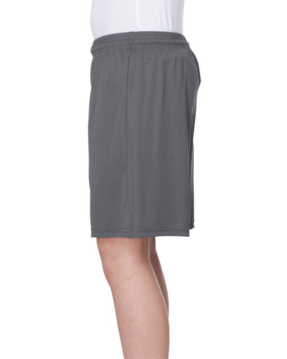 Youth Cooling Performance Polyester Short - Graphite