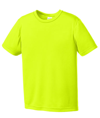 Youth PosiCharge Competitor Tee - Neon Yellow