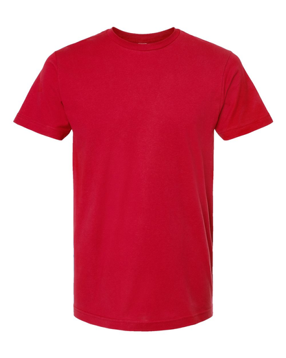 Unisex Fine Jersey Tee - Red