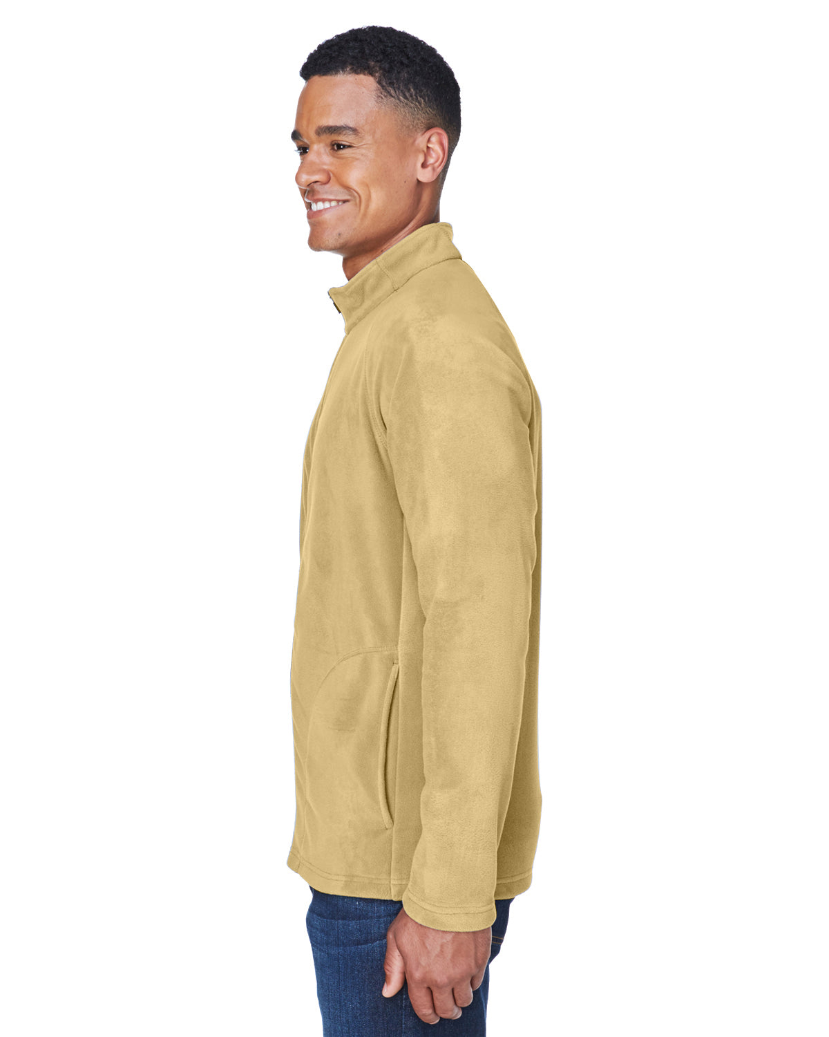 Men's Campus Microfleece Jacket - Sport Vegas Gold