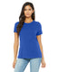 Bella + Canvas B6400 - Women's Relaxed Jersey Short-Sleeve T-Shirt - True Royal